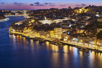 Картинка porto+-+portugal города порту+ португалия панорама