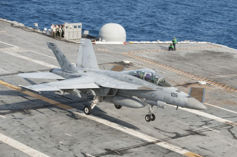 Картинка boeing+fa-18f+super+hornet авиация боевые+самолёты истребитель