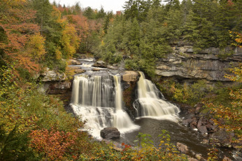 Картинка природа водопады простор