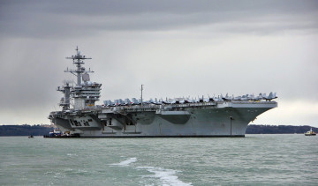 Картинка uss+theodore+roosevelt корабли авианосцы +вертолётоносцы сша авианосец