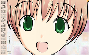 Картинка календари аниме взгляд эмоции лицо девочка 2018