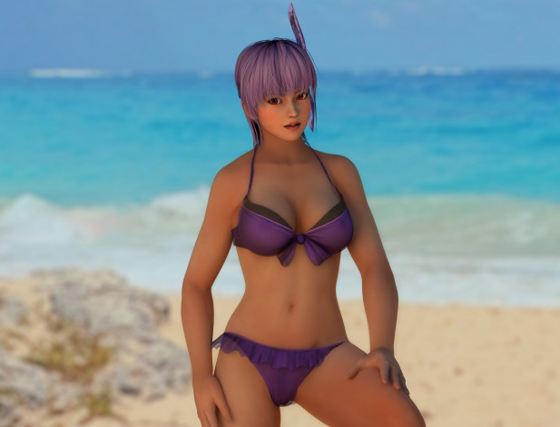 Обои картинки фото 3д графика, люди , people, девушка, взгляд, фон