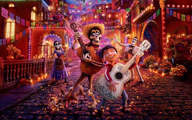 Обои картинки фото мультфильмы, coco
