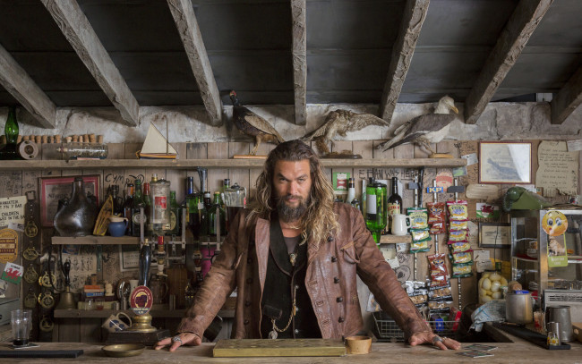 Обои картинки фото мужчины, - unsort, jason, momoa, фон, взгляд, мужчина