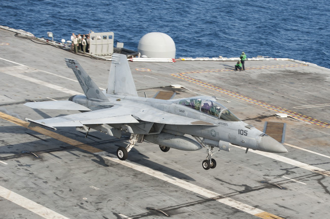 Обои картинки фото boeing fa-18f super hornet, авиация, боевые самолёты, истребитель