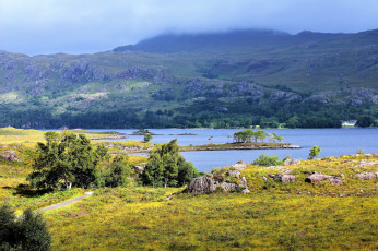 Картинка природа реки озера горы река туман