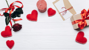 Картинка праздничные день+святого+валентина +сердечки +любовь сердечки