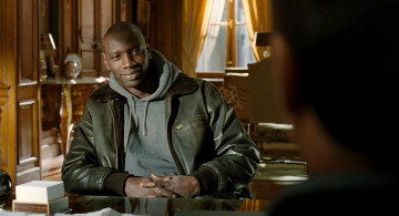 Картинка кино+фильмы 1+1+intouchables дрисс улыбка собеседование куртка