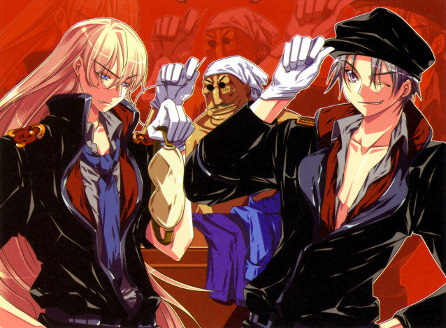 Обои картинки фото видео игры, absolute obedience, галлахер, морлок, киа, велбехенна, луиз, хардвич