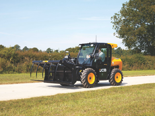 Обои картинки фото техника, фронтальные погрузчики, jcb