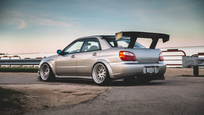Обои картинки фото автомобили, subaru, impreza, wrx, sti