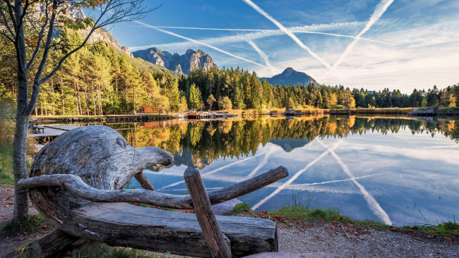 Обои картинки фото природа, реки, озера, доломитовые, альпы