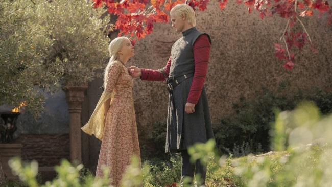 Обои картинки фото кино фильмы, house of the dragon , сериал, milly, alcock, matt, smith