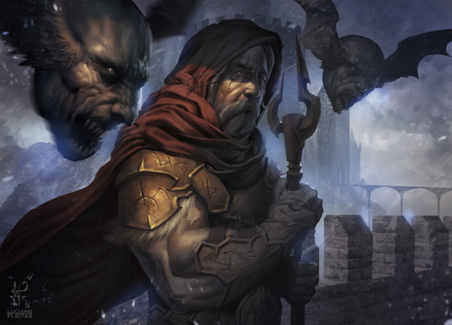 Обои картинки фото фэнтези, маги,  волшебники, мужчина