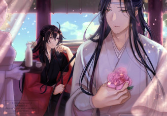 Картинка аниме mo+dao+zu+shi вэй усянь лань ванцзи