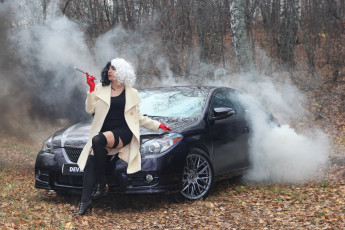 обоя автомобили, -авто с девушками, toyota, solara, сoupe, amethyst