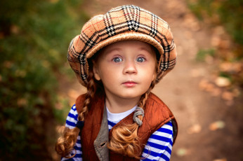 Картинка разное дети девочка лицо кепка