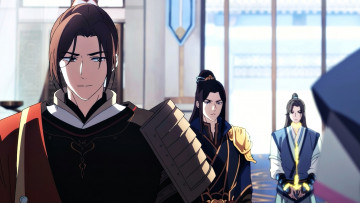 Картинка аниме tian+guan+ci+fu персонажи