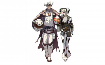 Картинка аниме unknown +другое+ пара костюмы шлем