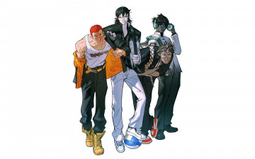 Картинка аниме unknown +другое+ парни друзья