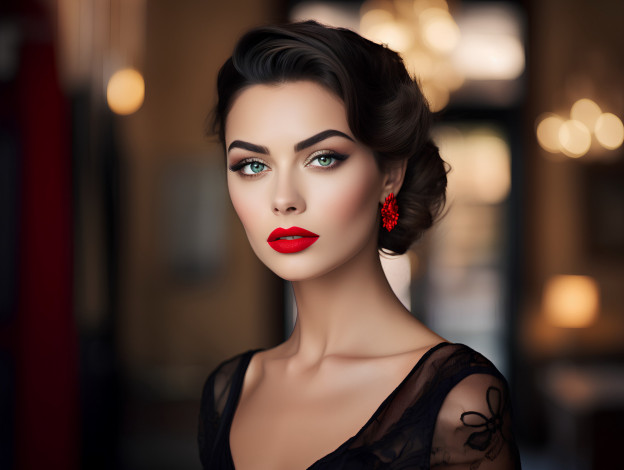 Обои картинки фото девушки, - лица,  портреты, модель, портрет, брюнетка