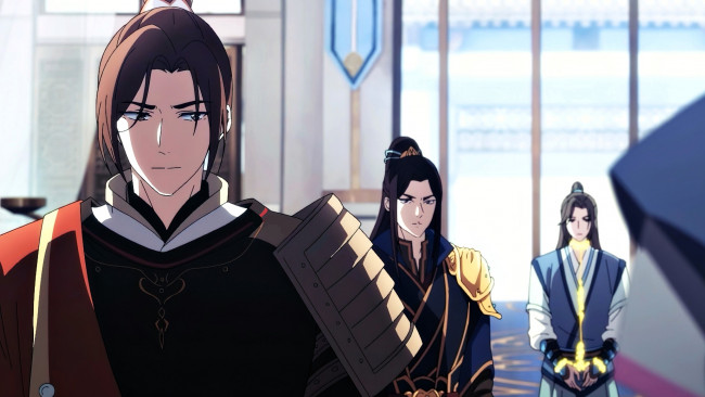 Обои картинки фото аниме, tian guan ci fu, персонажи