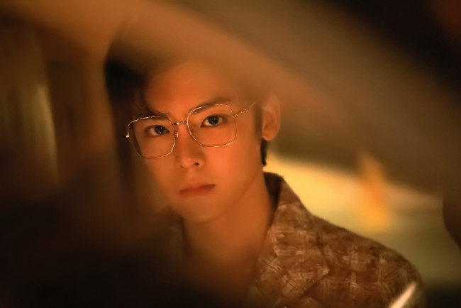 Обои картинки фото мужчины, hou ming hao, актер, лицо, очки