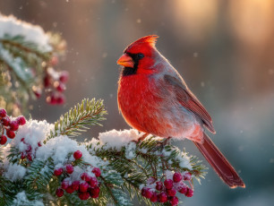 Картинка 3д+графика животные+ animals птица