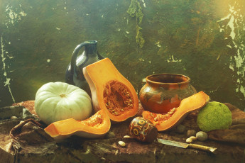 обоя еда, тыква