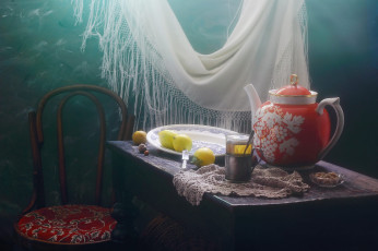 обоя еда, натюрморт, чайник