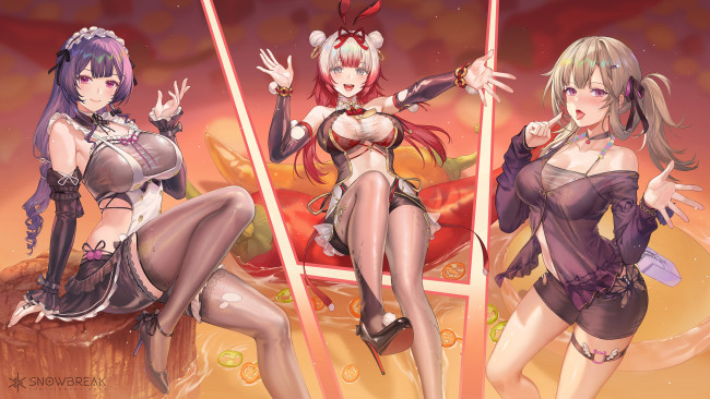 Обои картинки фото аниме, unknown,  другое , девушки