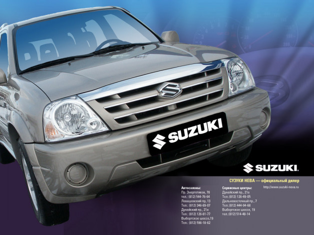 Обои картинки фото suzuki, xl7, автомобили