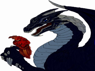 Картинка фэнтези драконы