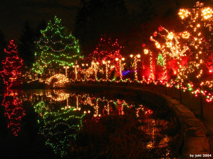 Картинка праздничные новогодние пейзажи