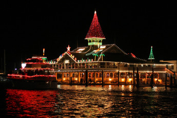 Картинка праздничные новогодние пейзажи