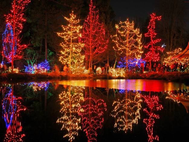 Обои картинки фото праздничные, новогодние, пейзажи