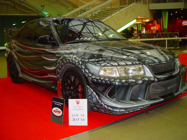 Обои картинки фото автомобили, mitsubishi