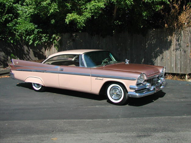Обои картинки фото dodge, coronet, royale, lancer, 1958, автомобили