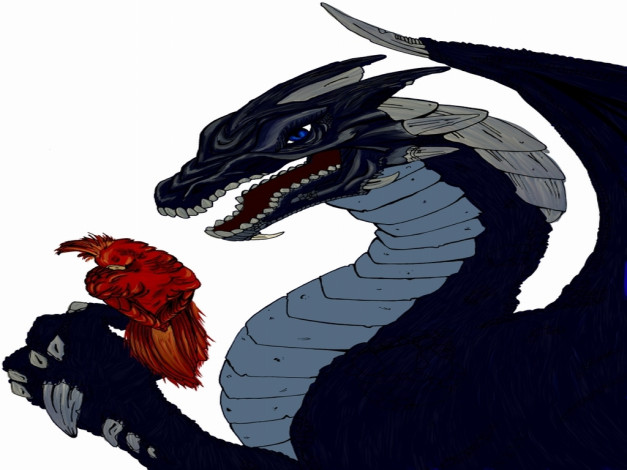 Обои картинки фото фэнтези, драконы