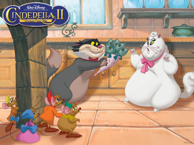 Обои картинки фото мультфильмы, cinderella, ii, dreams, come, true
