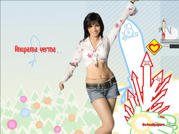 Обои картинки фото Anupama Verma, девушки