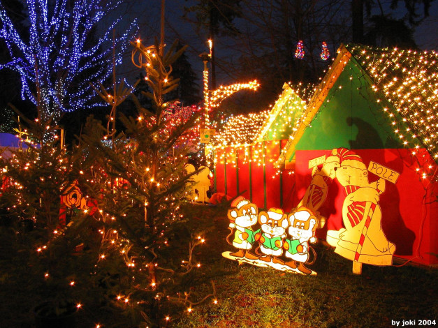 Обои картинки фото праздничные, новогодние, пейзажи