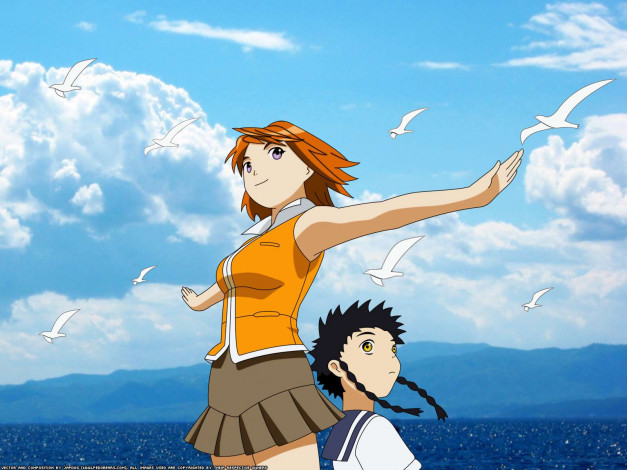 Обои картинки фото аниме, mai, hime