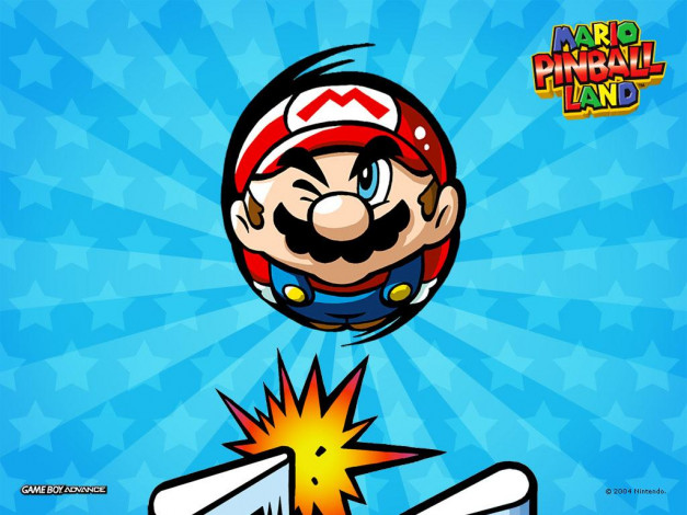 Обои картинки фото mario, pinball, land, видео, игры