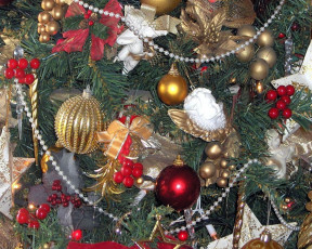 Картинка праздничные украшения