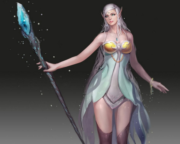 Обои картинки фото фэнтези, эльфы