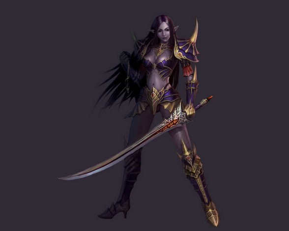 Обои картинки фото фэнтези, эльфы