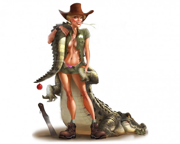 Обои картинки фото рисованные, люди