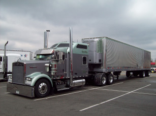 Картинка автомобили kenworth фура трейлер