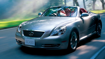 Картинка lexus sc автомобили автомобиль стиль мощь скорость